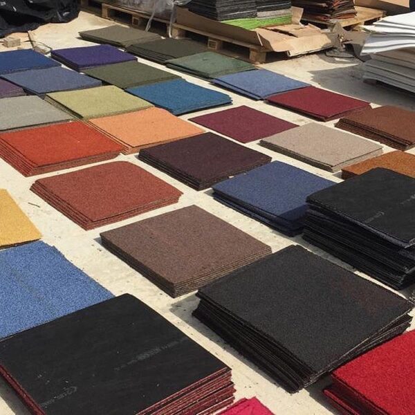 European Standard Woolen Carpet Tiles
