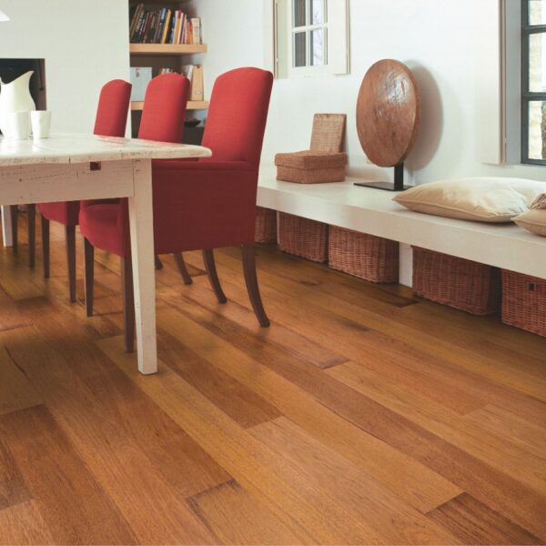 Merbau bright wood flooring
