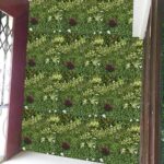 Green PVC Vertical Artificial Wall Mat