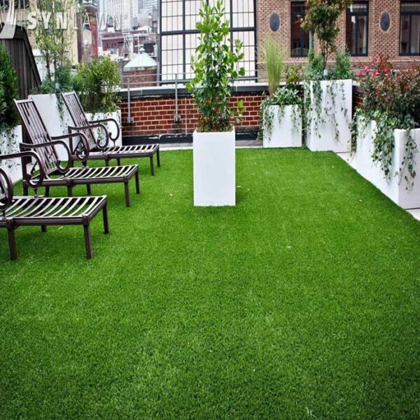 Green Polypropylene 35 Mm High Density 6.5 X 6 Feet Artificial Grass