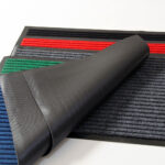 50*80cm Double Stripe PVC Mat