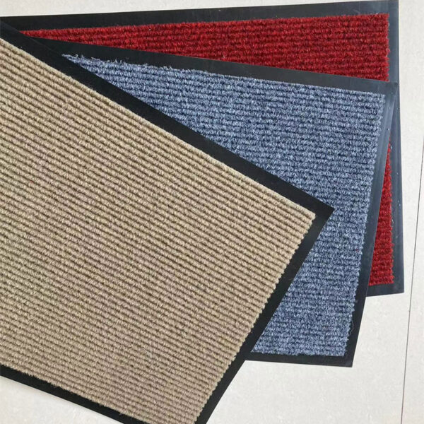 Heavy Needle Ribbed PVC Doormat