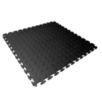 DuraFlex Stud 50cm Garage Floor Tile | Black
